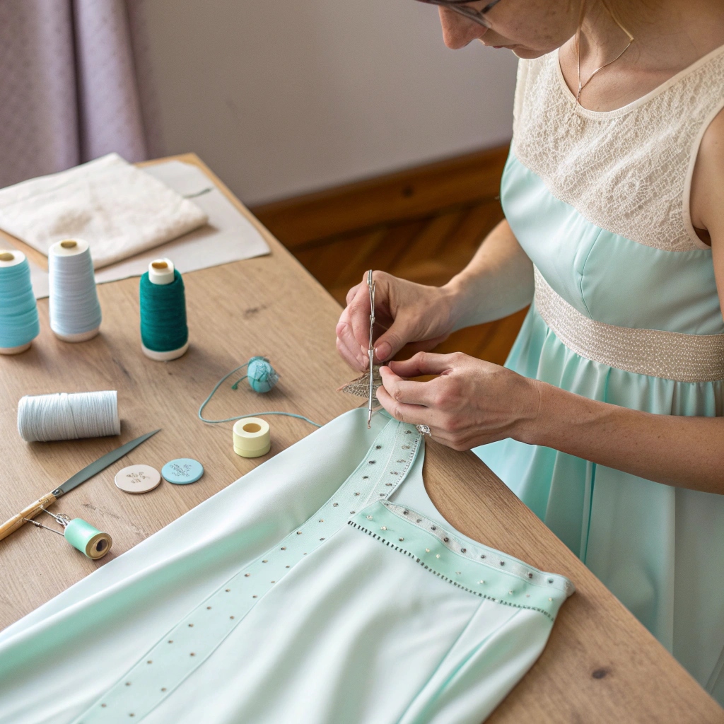 Afwerking van herstelwerk